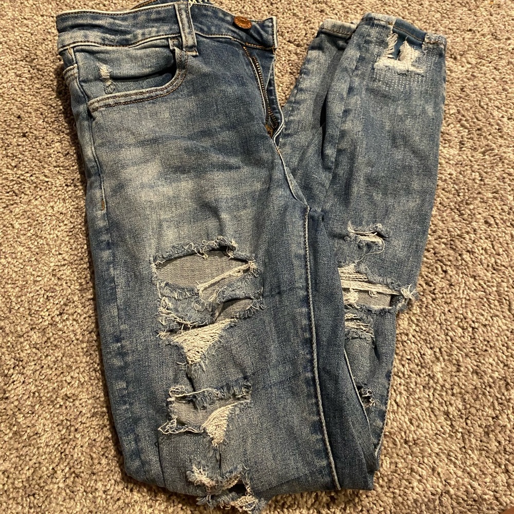 size 6 american eagle jeans